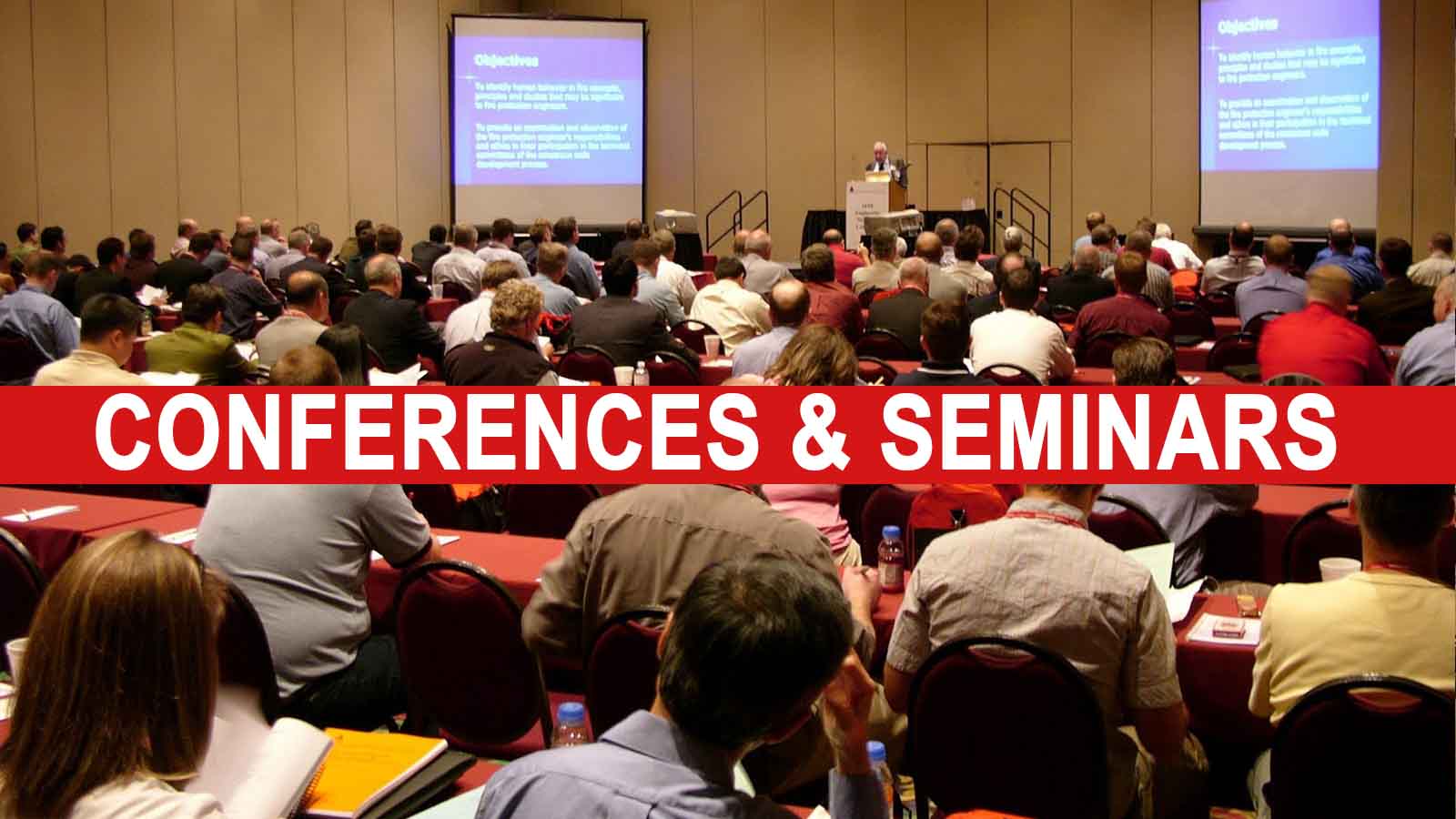 What are the advantages of attending conferences and seminars