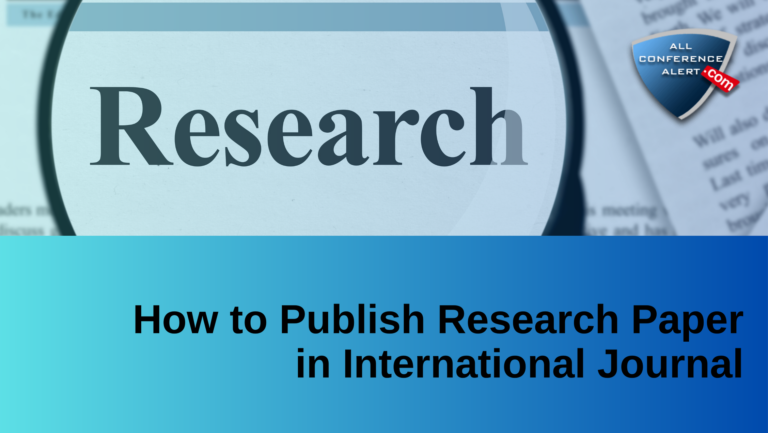 how to submit an international research paper